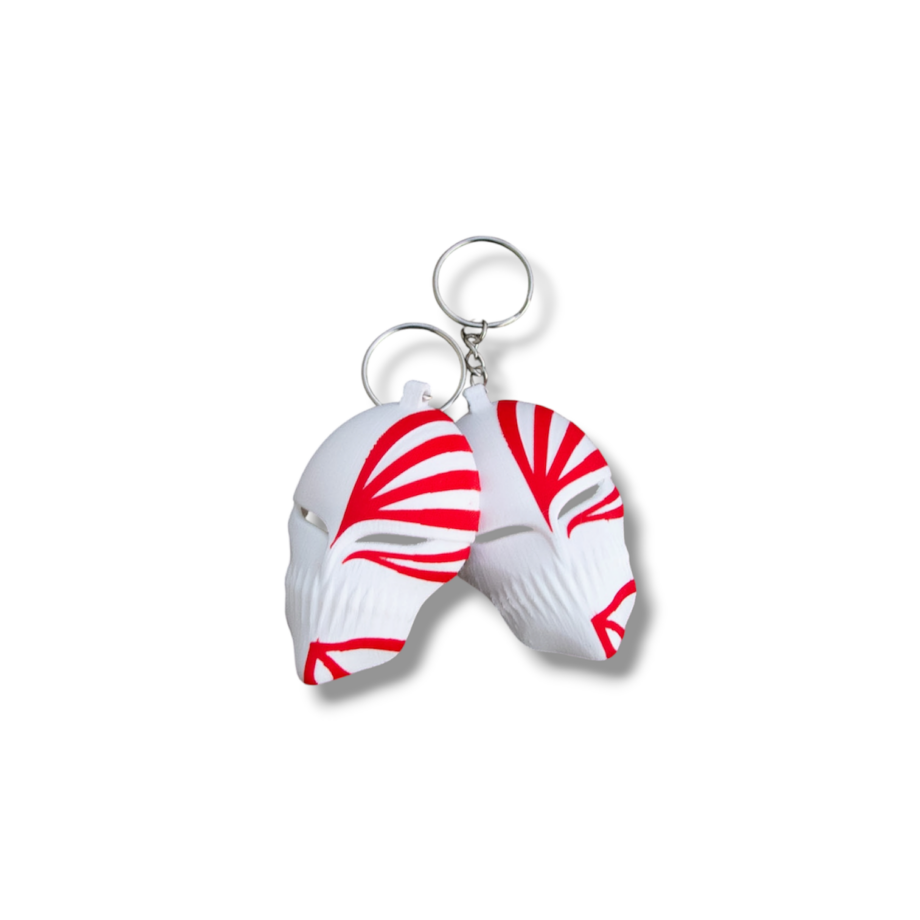 Hollow Mask Keychain